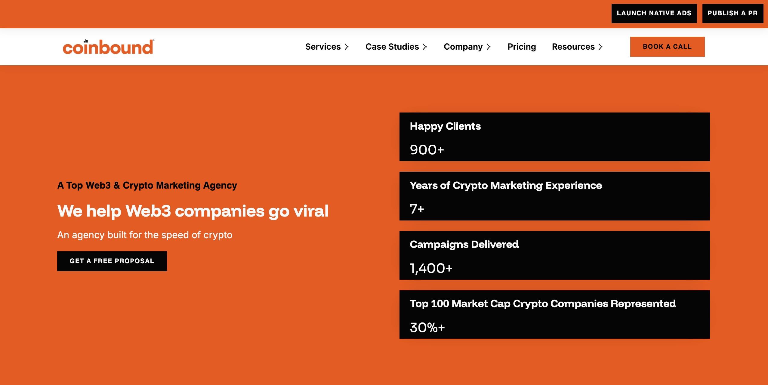 Coinbound - Best Crypto Marketing Agencies