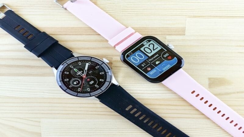 Matte finish FKM and silicon watch strap