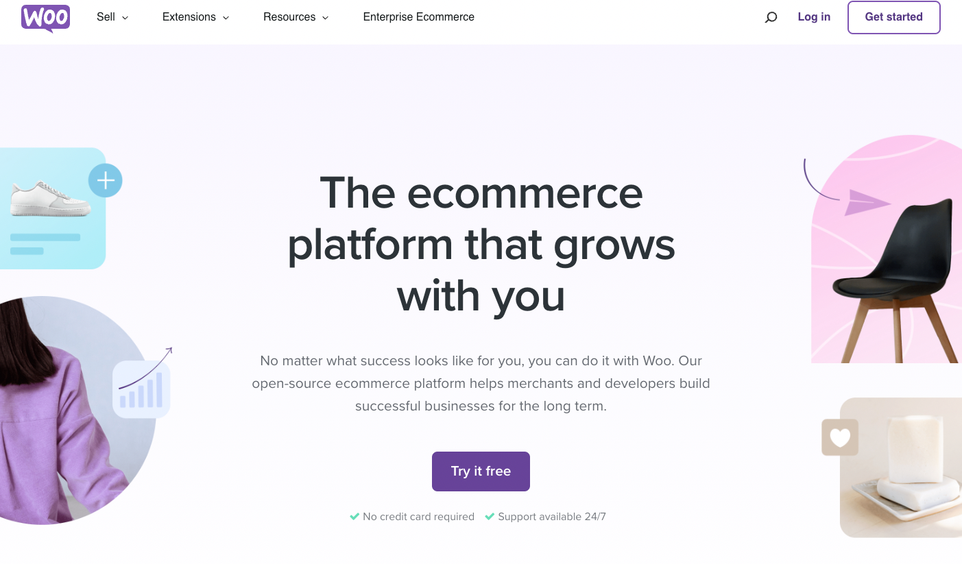 WooCommerce is the most well known eCommerce tool and one of the best free eCommerce platforms