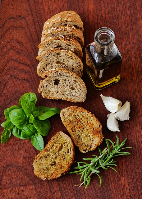 olive oil, mediterranean, basil