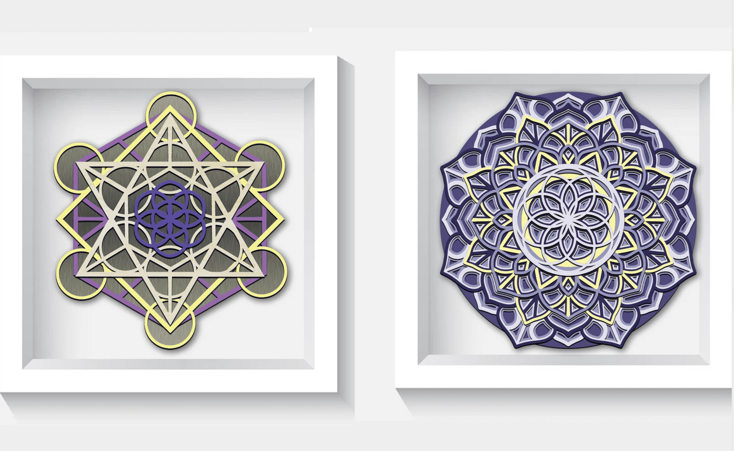 33 Inspiring Wood Laser Engraver Masterpieces of Sacred Geometry and ...