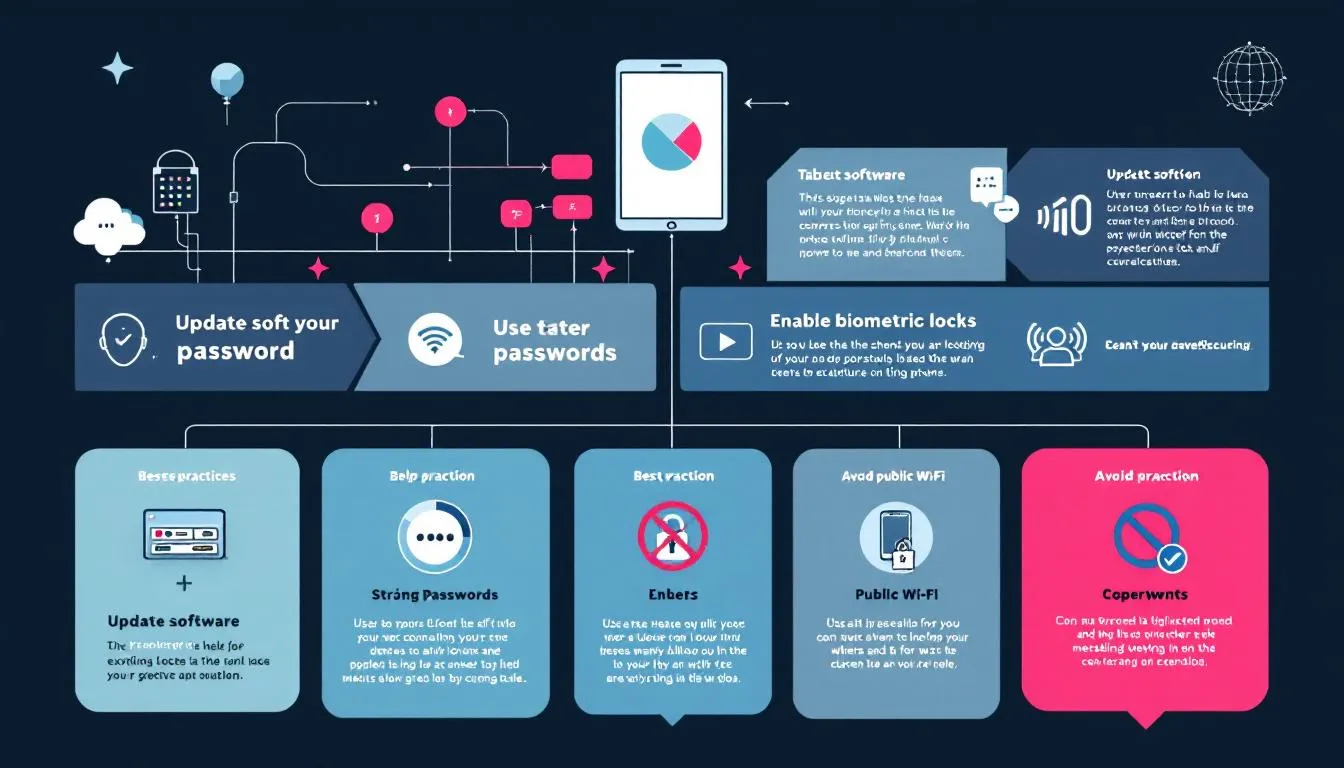 Éducation et bonnes pratiques pour la cybersécurité des tablettes.