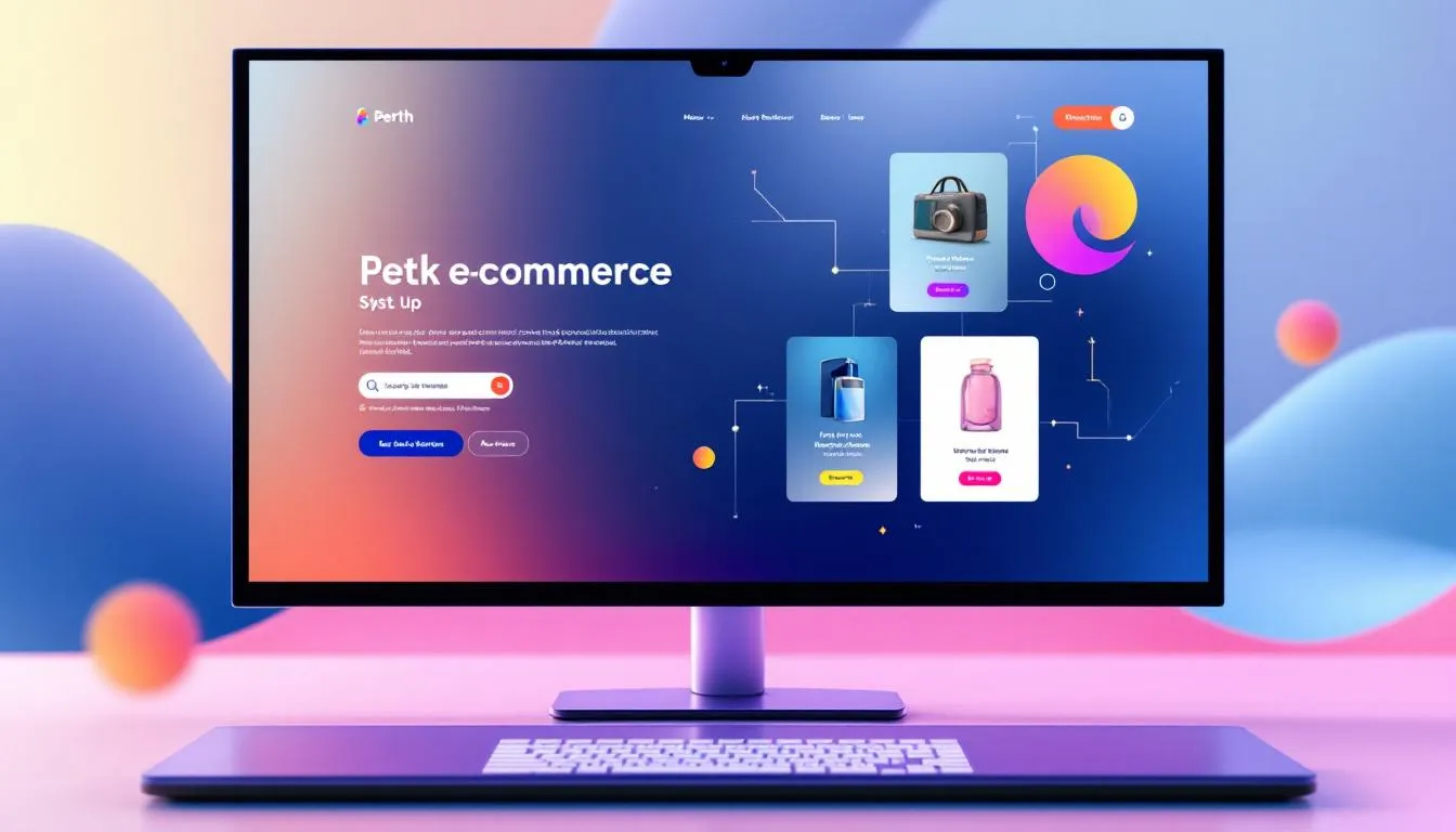 An e-commerce website interface displayed on a desktop screen.
