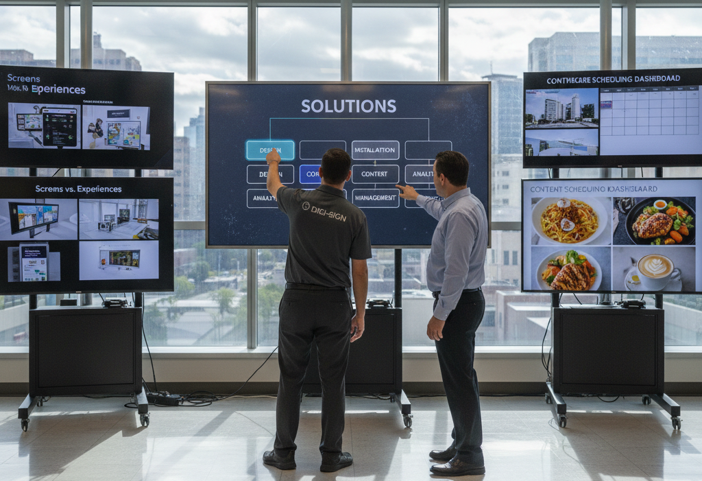 choose the right digital signage software platform