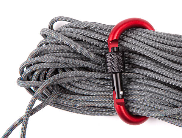 Find Top Paracord Manufacturer in USA for Your Outdoor Adventure Now! 3 gray paracord with a red carabiner