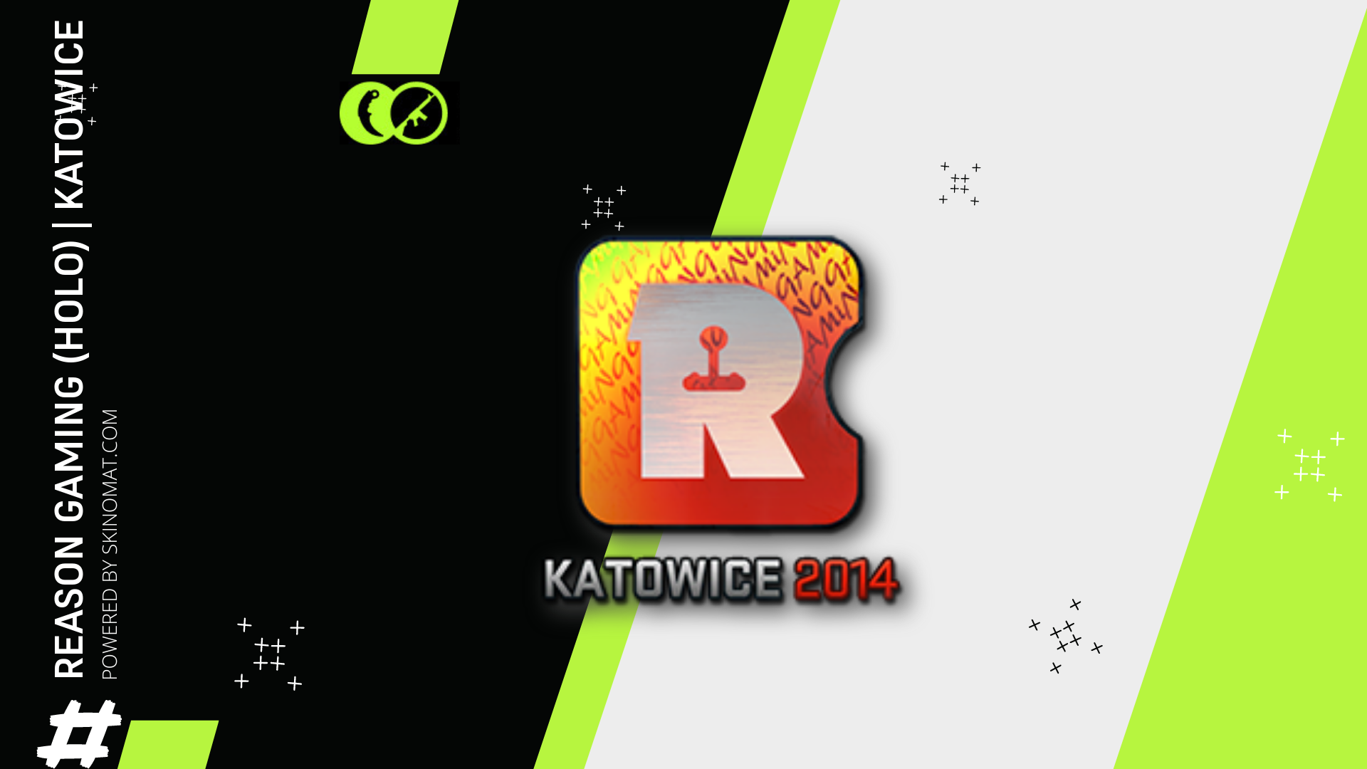 Reason Gaming (Holo) sticker