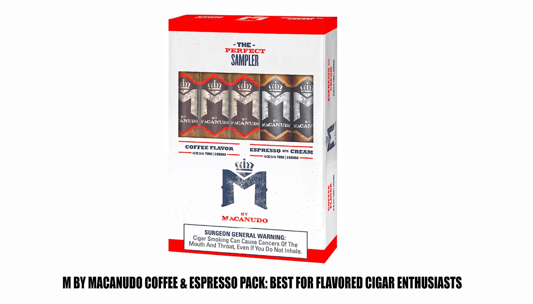 M by Macanudo Coffee & Espresso Pack: Best for Flavored Cigar Enthusiasts