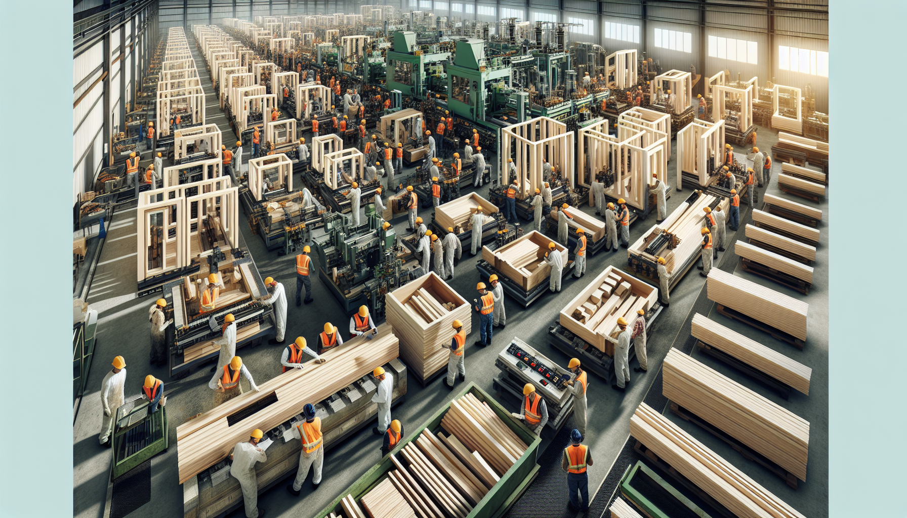 Timber frame manufacturing process