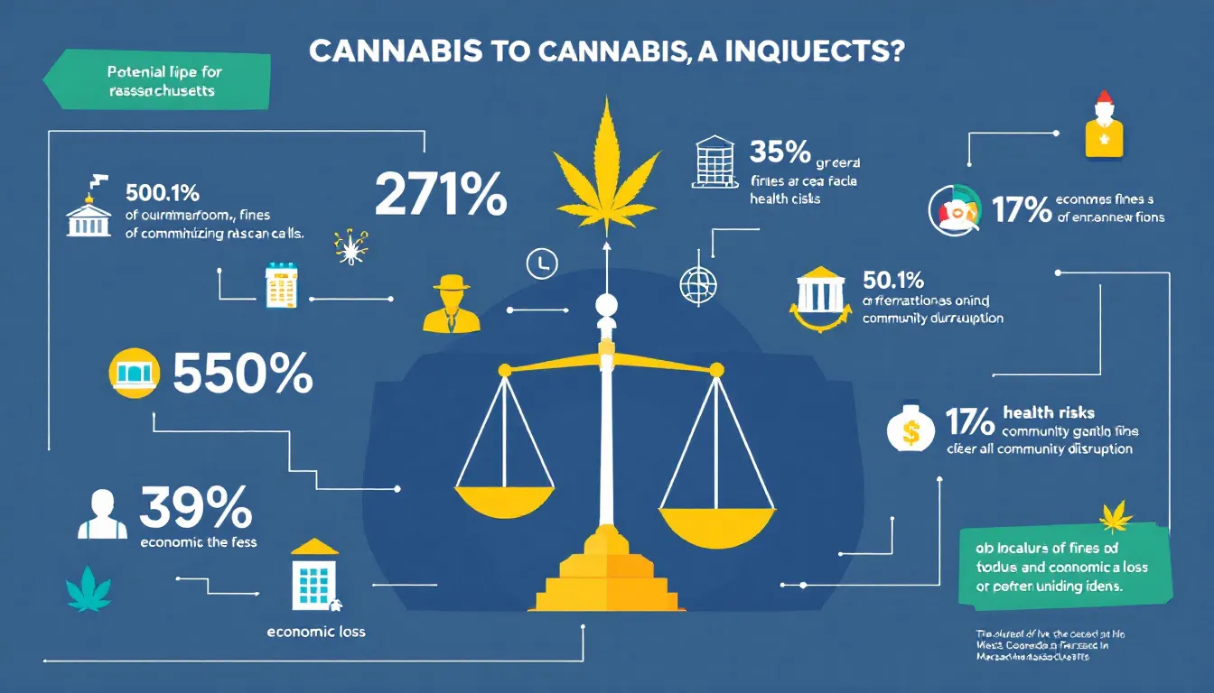 Potential impacts of recriminalizing cannabis in Massachusetts.