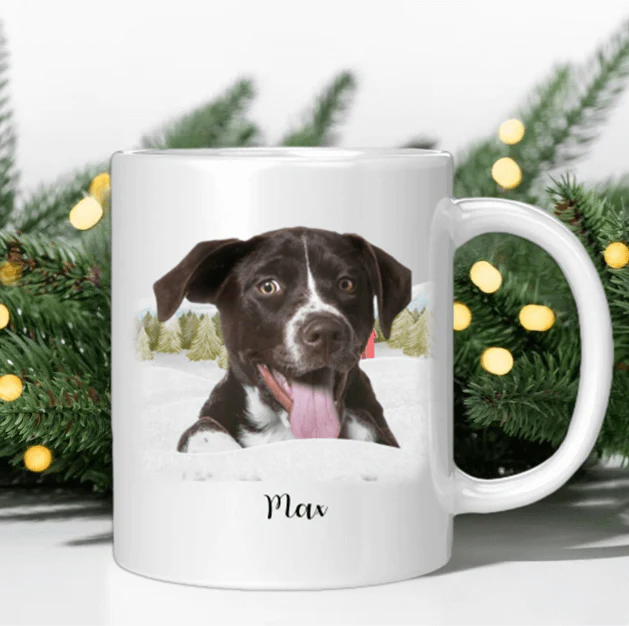 custom dog mug