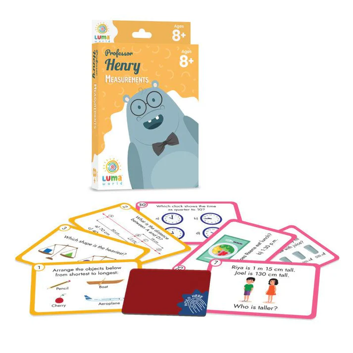 STEM CARDS: Mastering concepts such as Grade 3 Measurements & Units