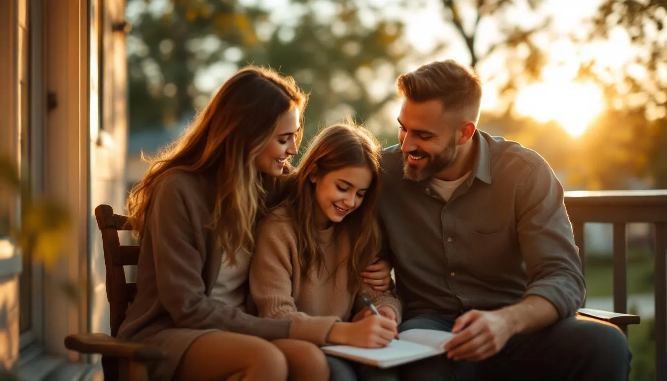 Self-care for family members, illustrating support and understanding.