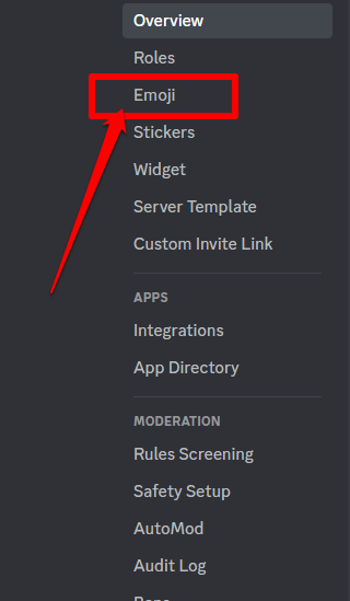 Image showing the emoji button on Discord