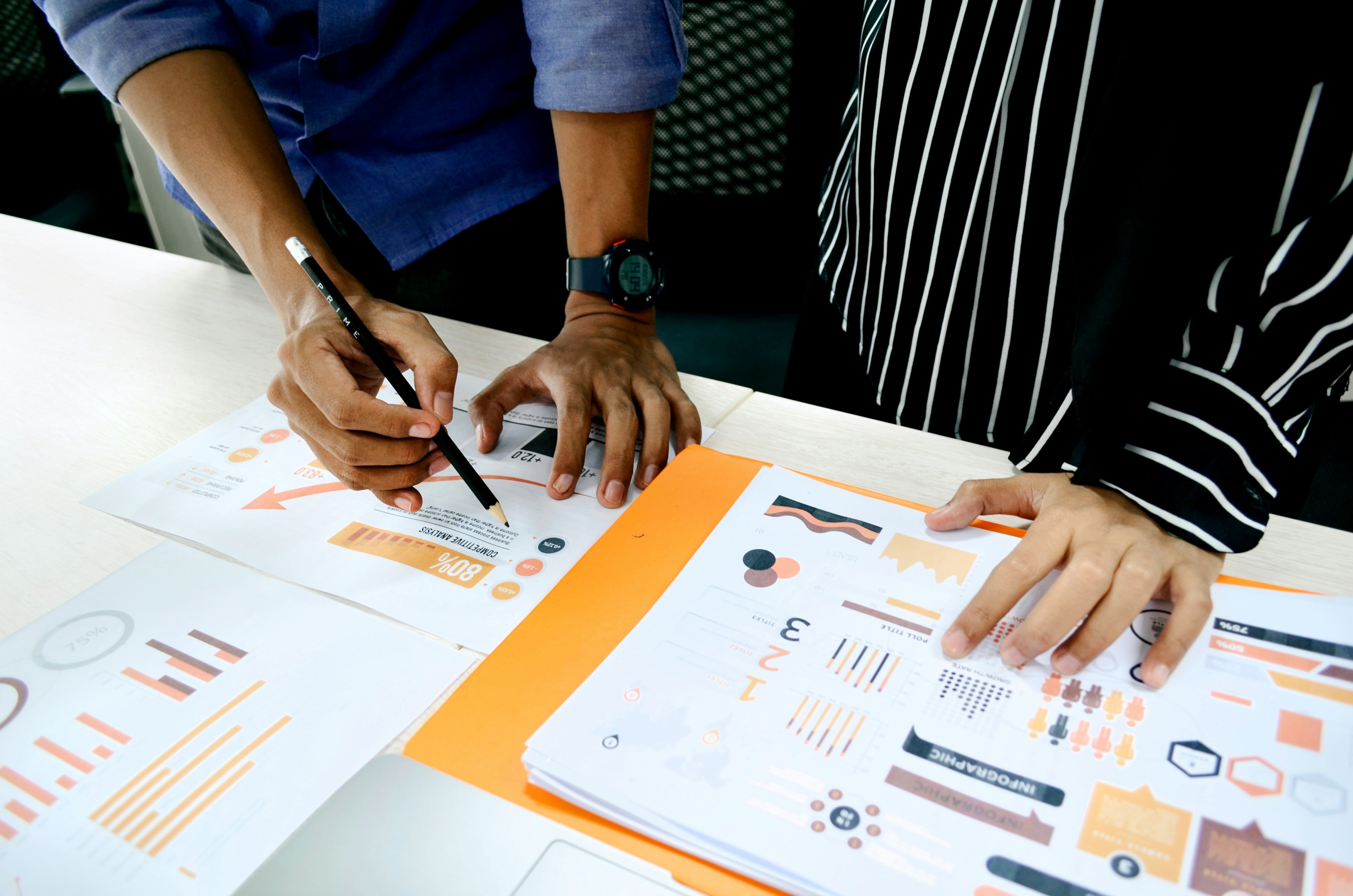Real estate investor tracks keyword metrics for campaign. 