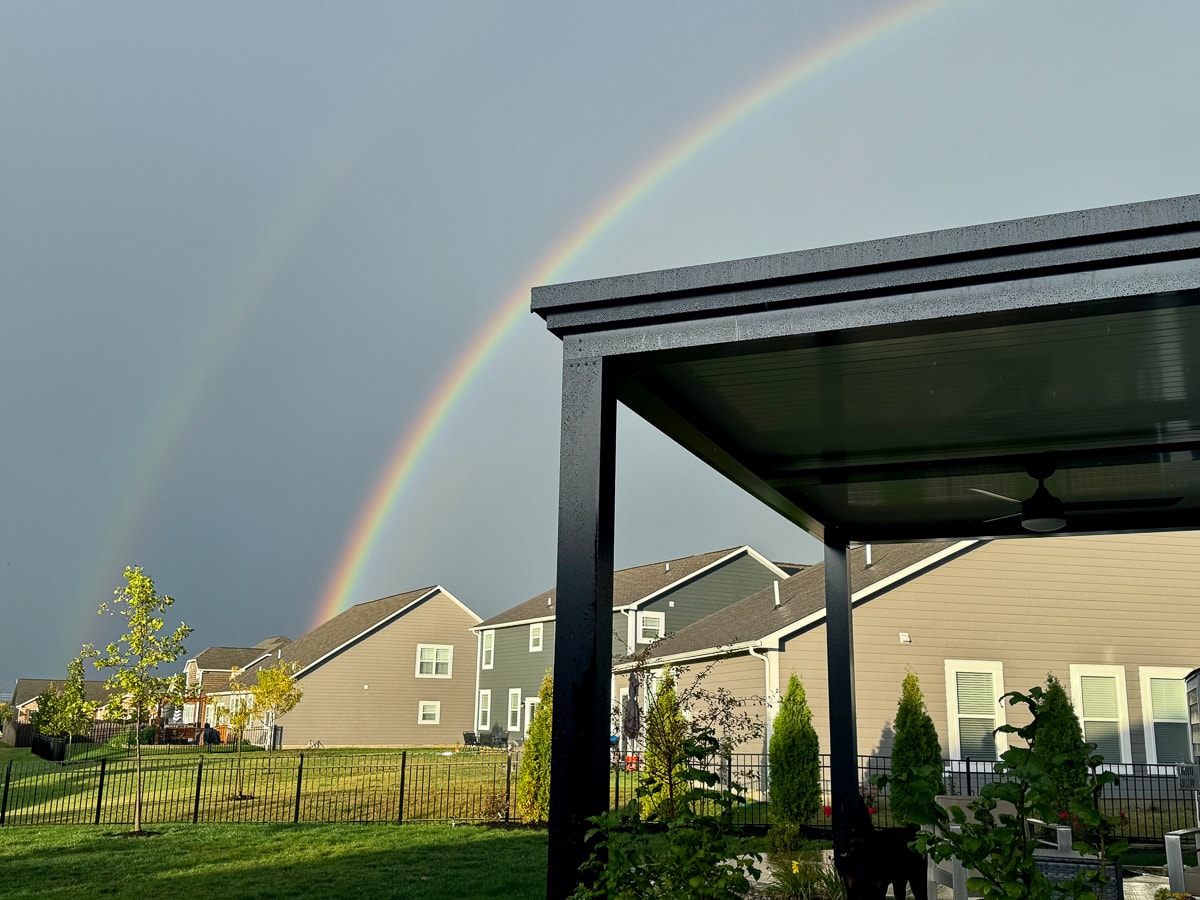 Rain or shine, your pergola will keep out the elements and will allow decades of outdoor enjoyment.