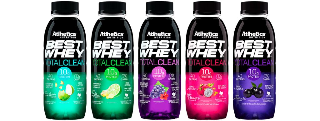 Best Whey Total clean. Imagem retirada do site da Atlhetica Nutrition.