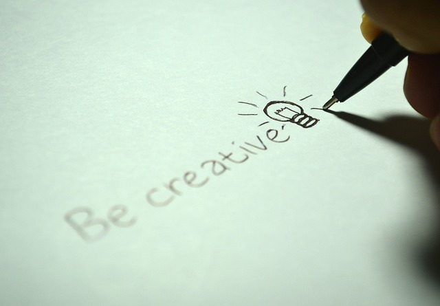 creative, be creative, write