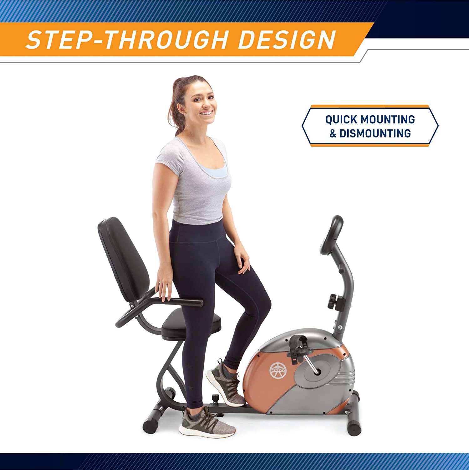 Marcy recumbent exercise bike with resistance me 709 review