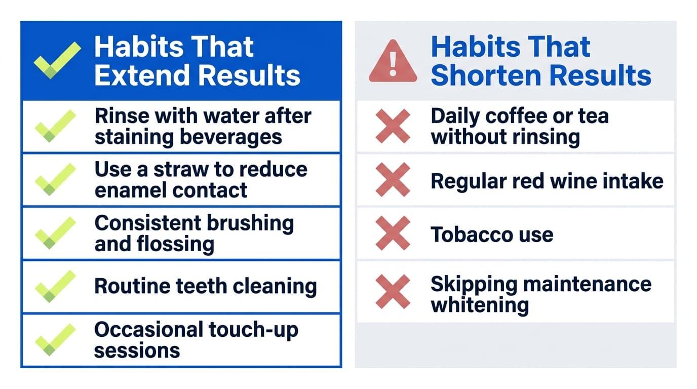 Habits That Protect Your Results