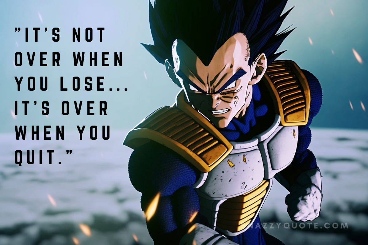 Vegeta Dbz Quotes At Randy Stambaugh Blog