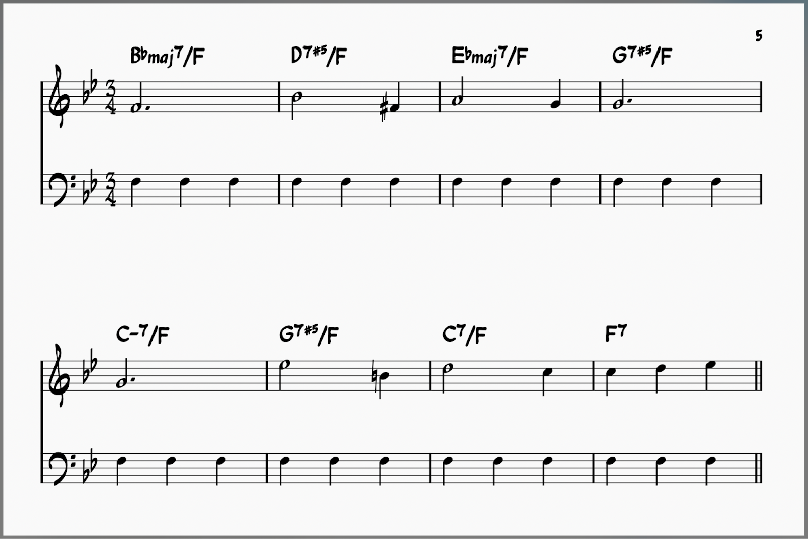 10 Jazz Reharmonization Techniques to Transform Any Standard 22 Jazz Reharmonization: First 8 bars of Miles Davis' Someday My Prince Will Come with an F pedal in the bass Jazz Reharmonization