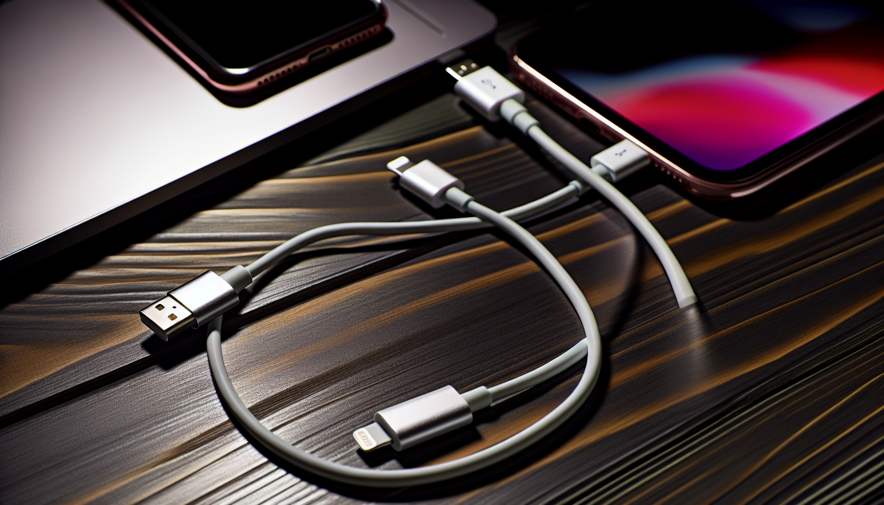 MFi-certified Lightning to USB C cable
