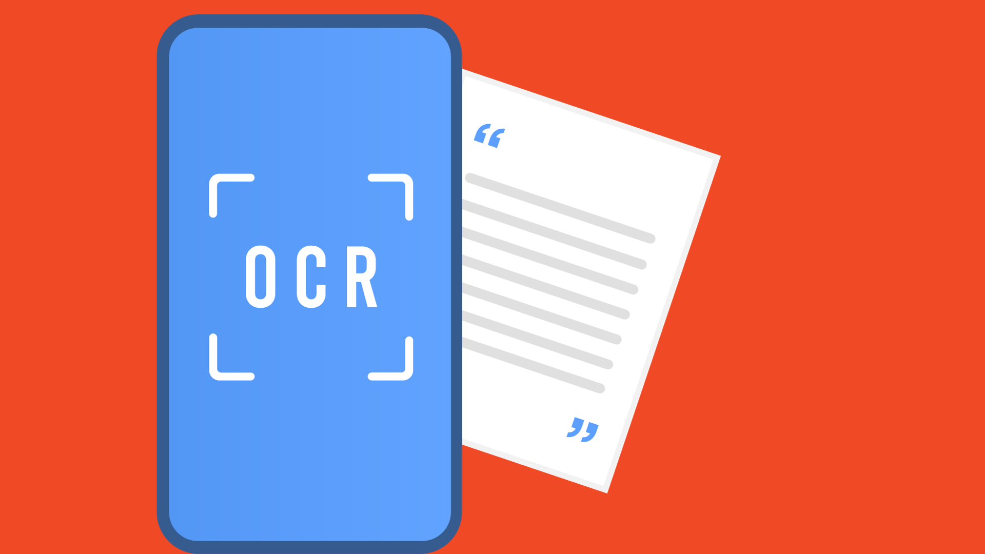 Document scanning through OCR SDK documentation in mobile apps for data extraction