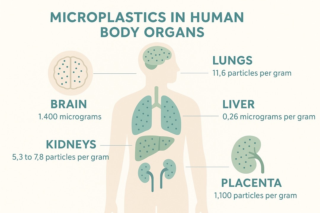 Mikroplastik ist der menschliche Körper