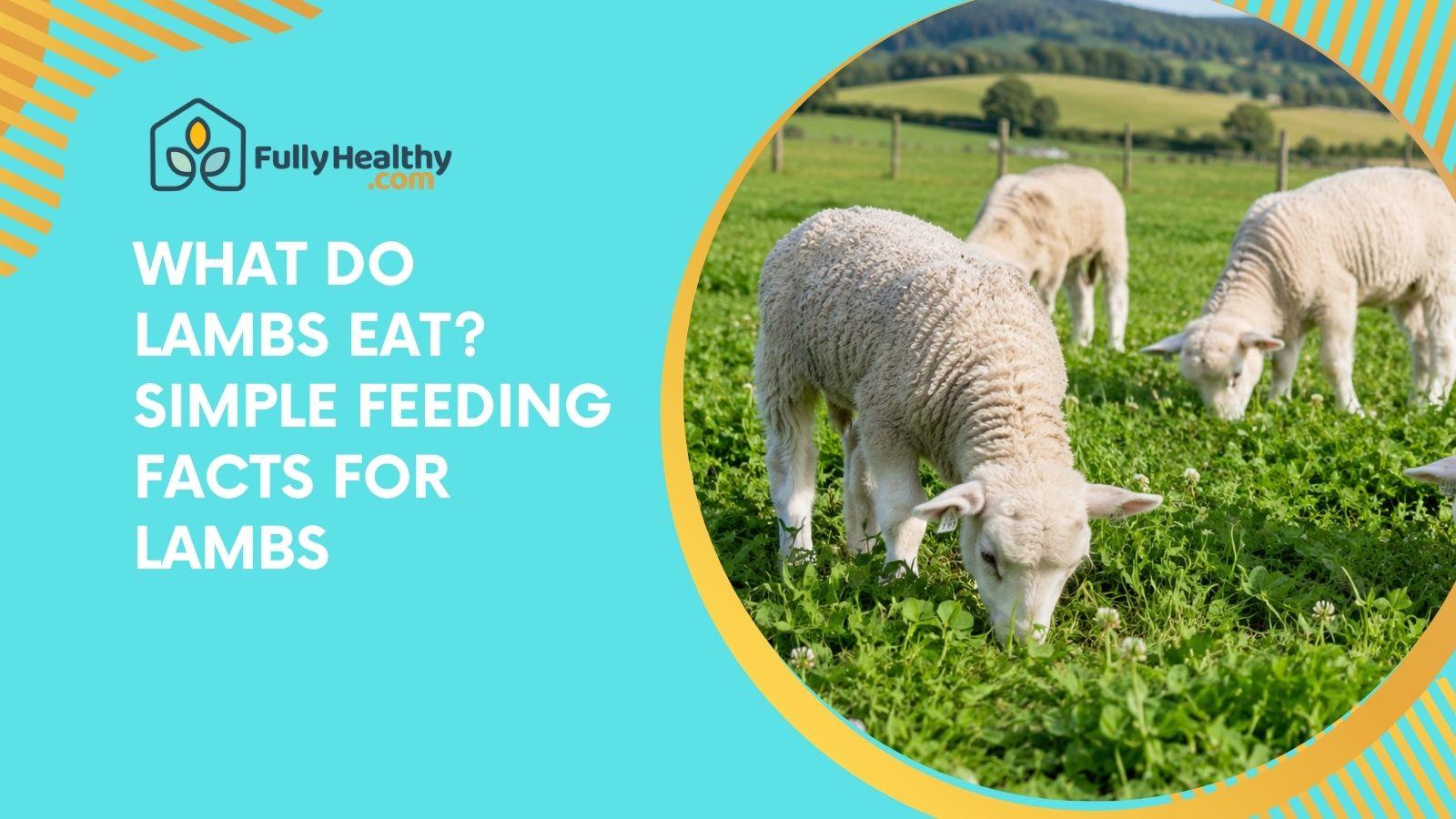 What Do Lambs Eat? Simple Feeding Facts for Lambs