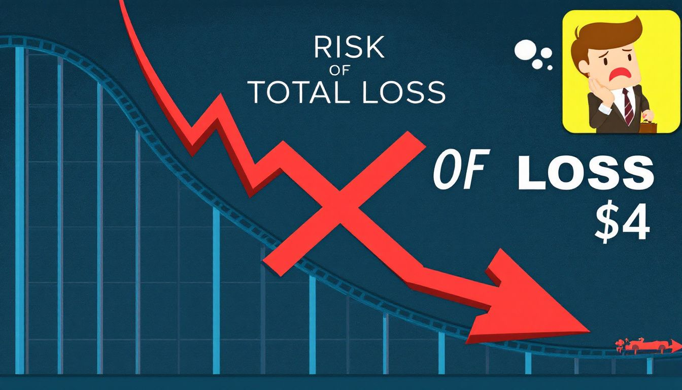 A graphic illustrating the risks involved in shorting penny stocks.