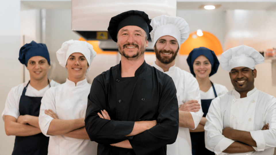 Types of chefs