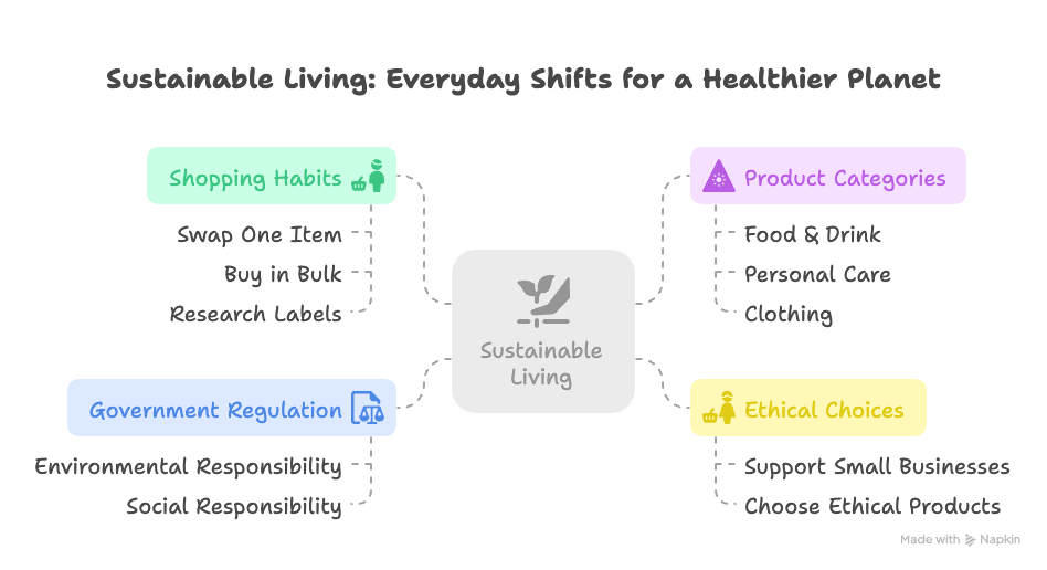susutainable living steps