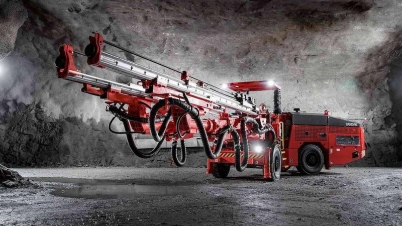 underground drill rig