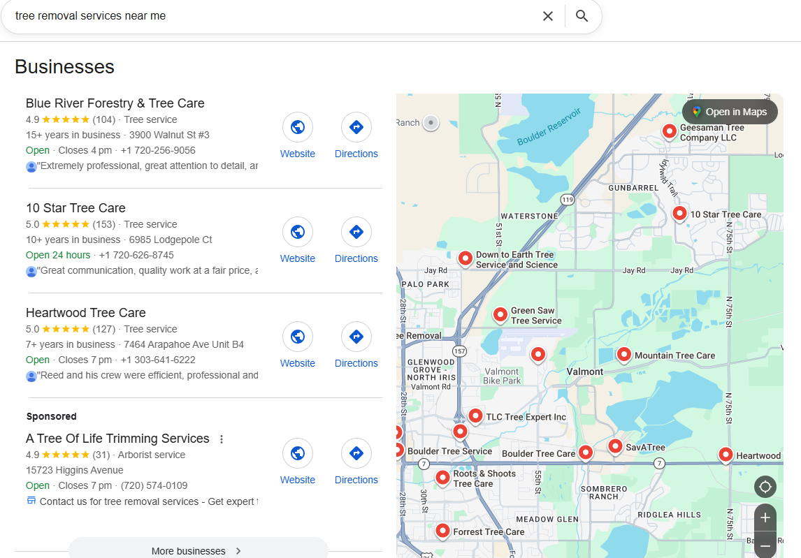 Tree Service Leads - 3 tree service leads