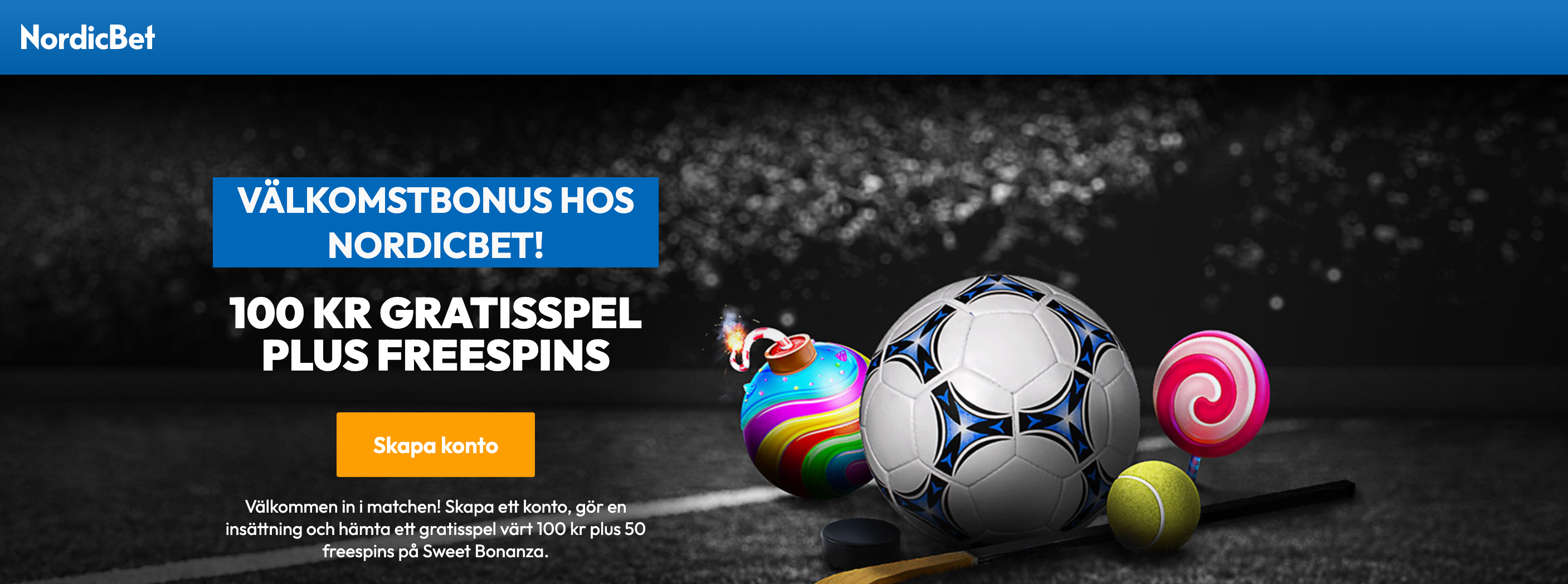 Nordicbet med gratisspel