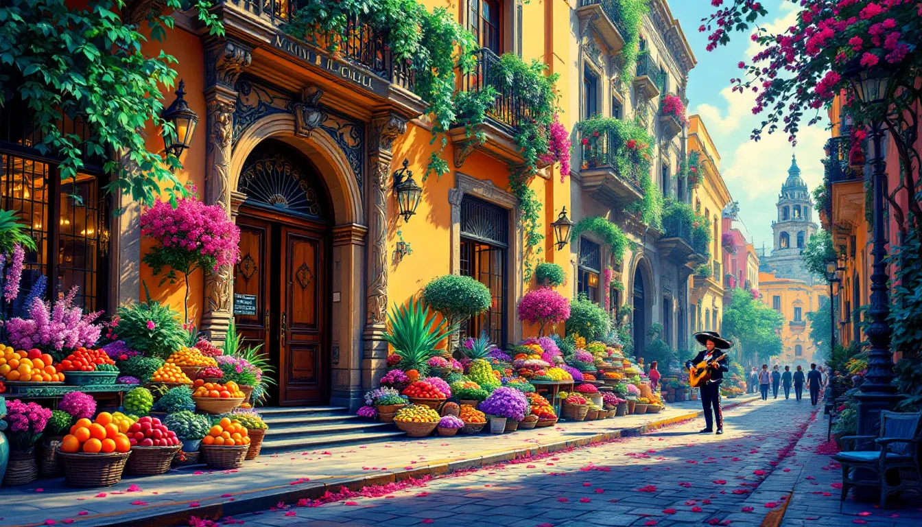 Hotel de lujo en el centro histórico de la Ciudad de México.