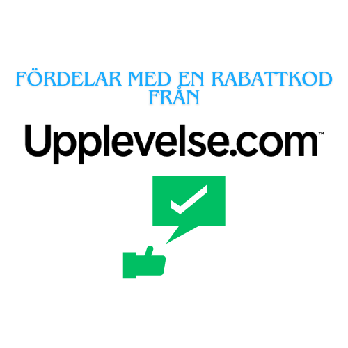 Upplevelse.com rabattkod