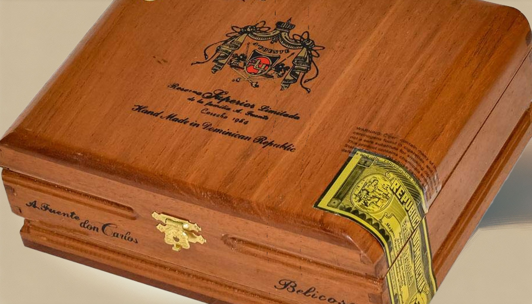 An illustration of a box of Arturo Fuente Don Belicoso cigars, perfect for stocking up.