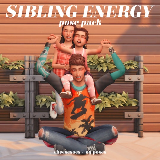 Sibling Energy Pose Pack