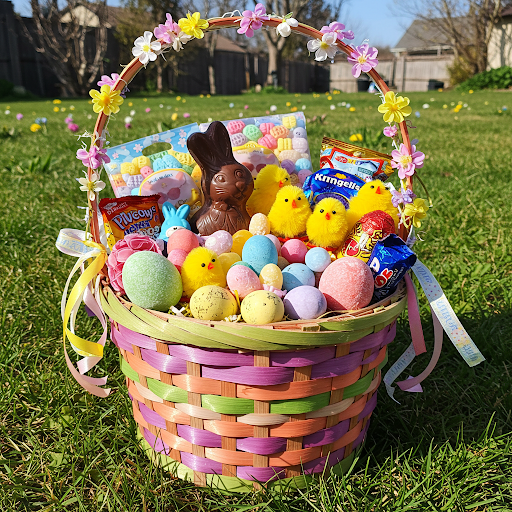 Great ideas for your little ones and family - basket of their favorite things that the bunny can bring them