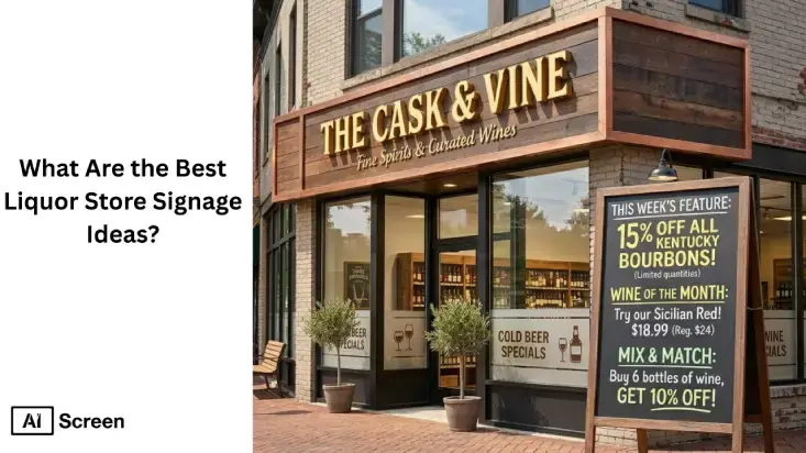 What Are the Best Liquor Store Signage Ideas? 1 liquor store signage design ideas