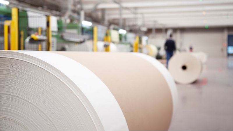 Gloss coated paper