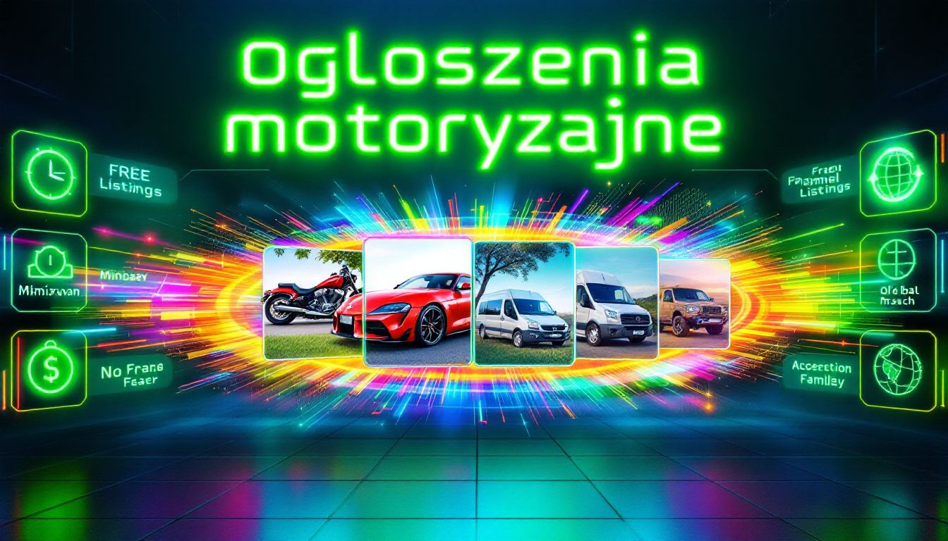 Ogłoszenia motoryzacyjne za darmo.