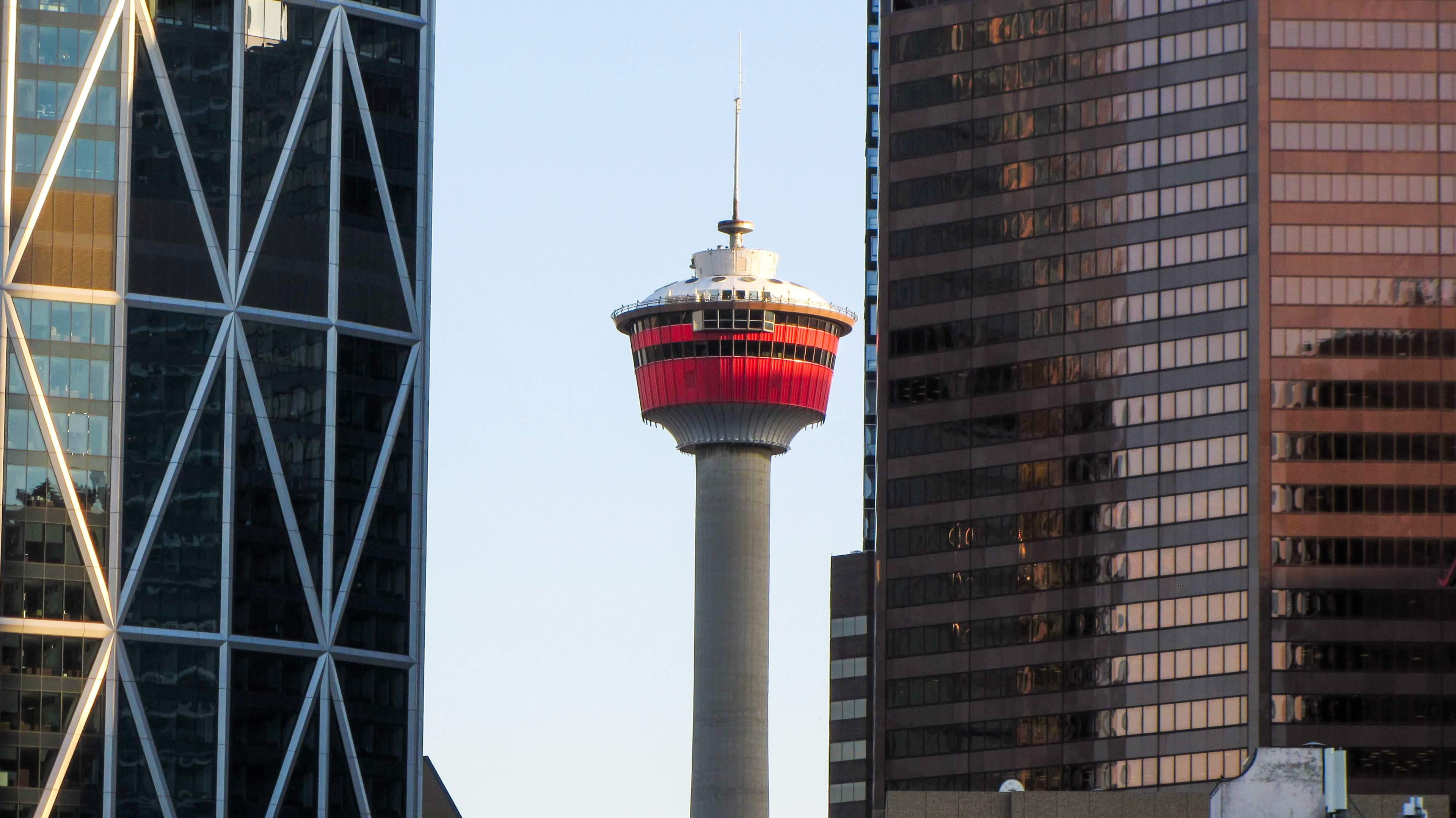Calgary Tower. Photo by Justin Hu. 