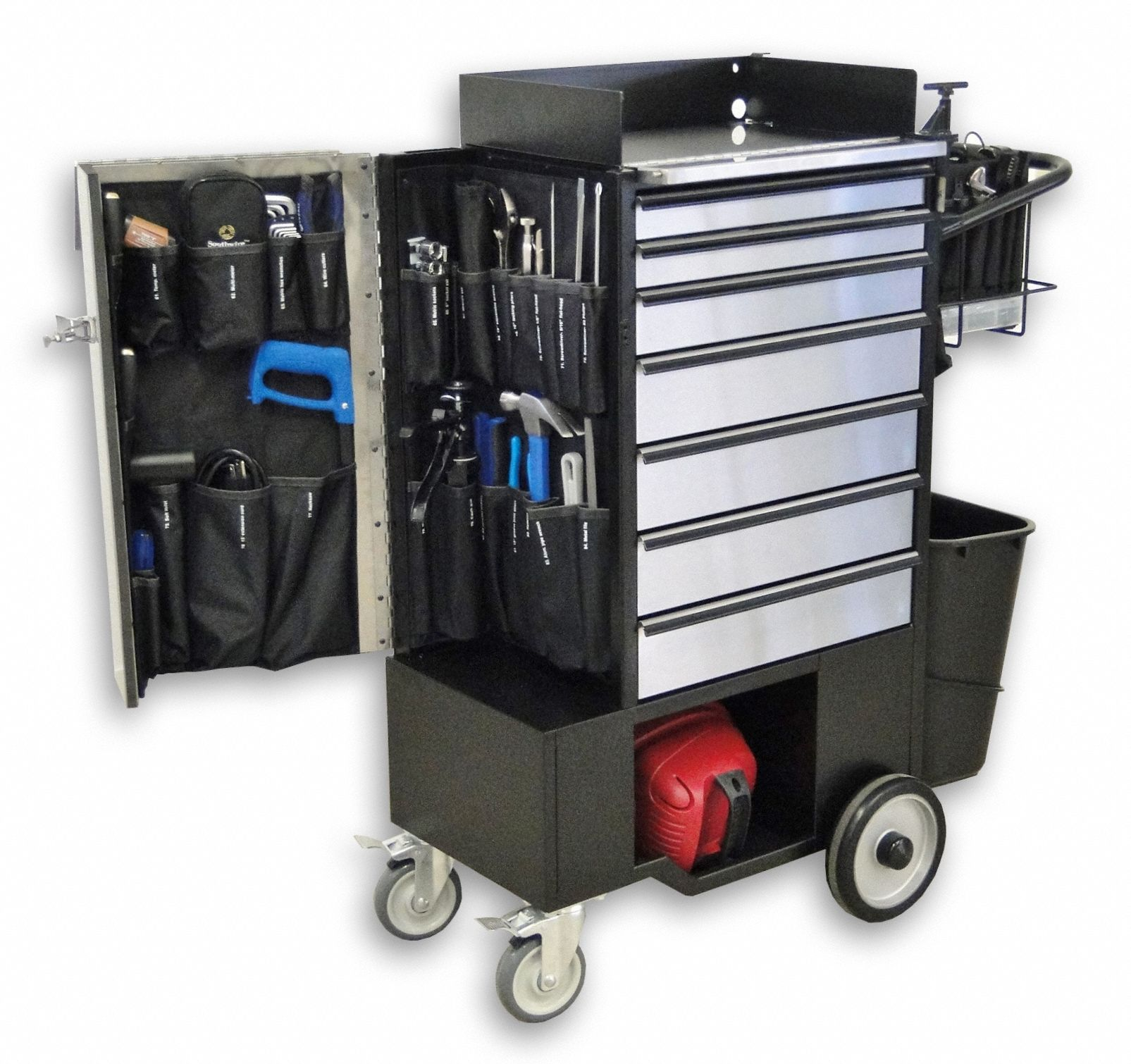 Specialized service cart for maintenance services
