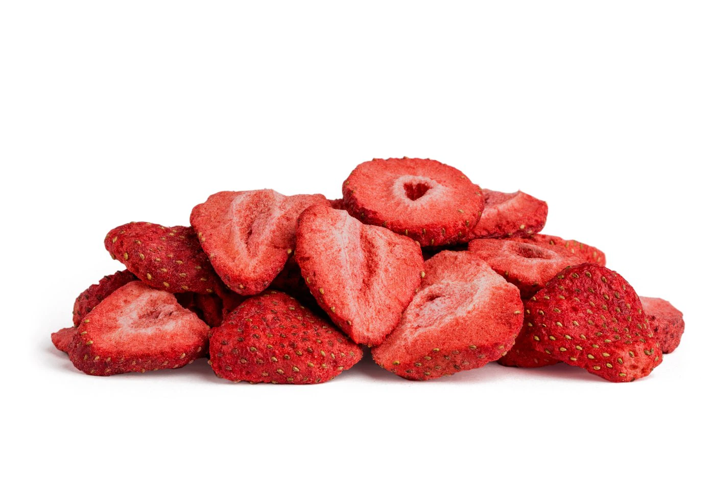 Freeze-Dried Sliced Strawberries