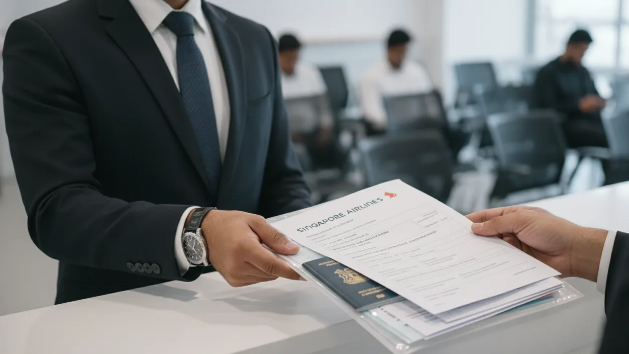 Ensuring your Singapore Airlines dummy ticket works for visa success