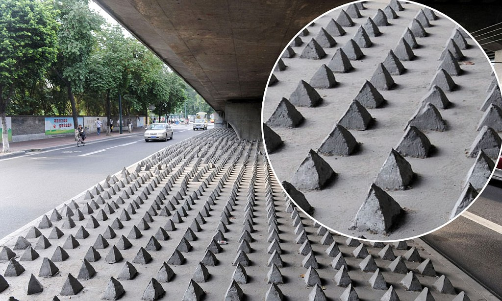 Under-Road Spikes in Guangz،u, China