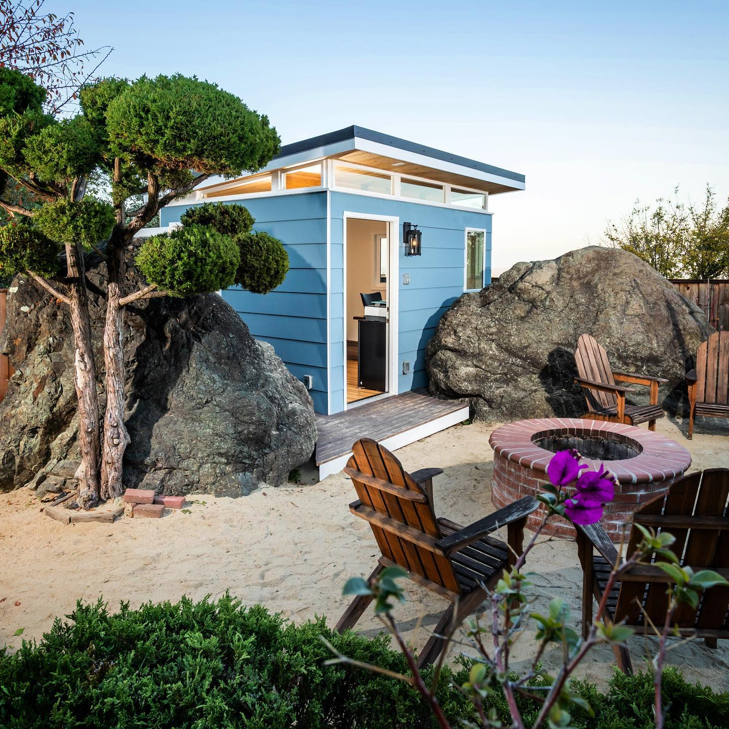 Her Perfect Beach Shed