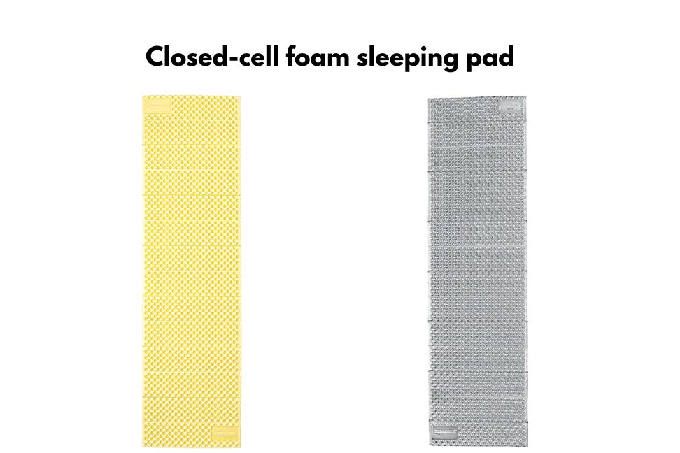 closed-cell foam sleeping pad